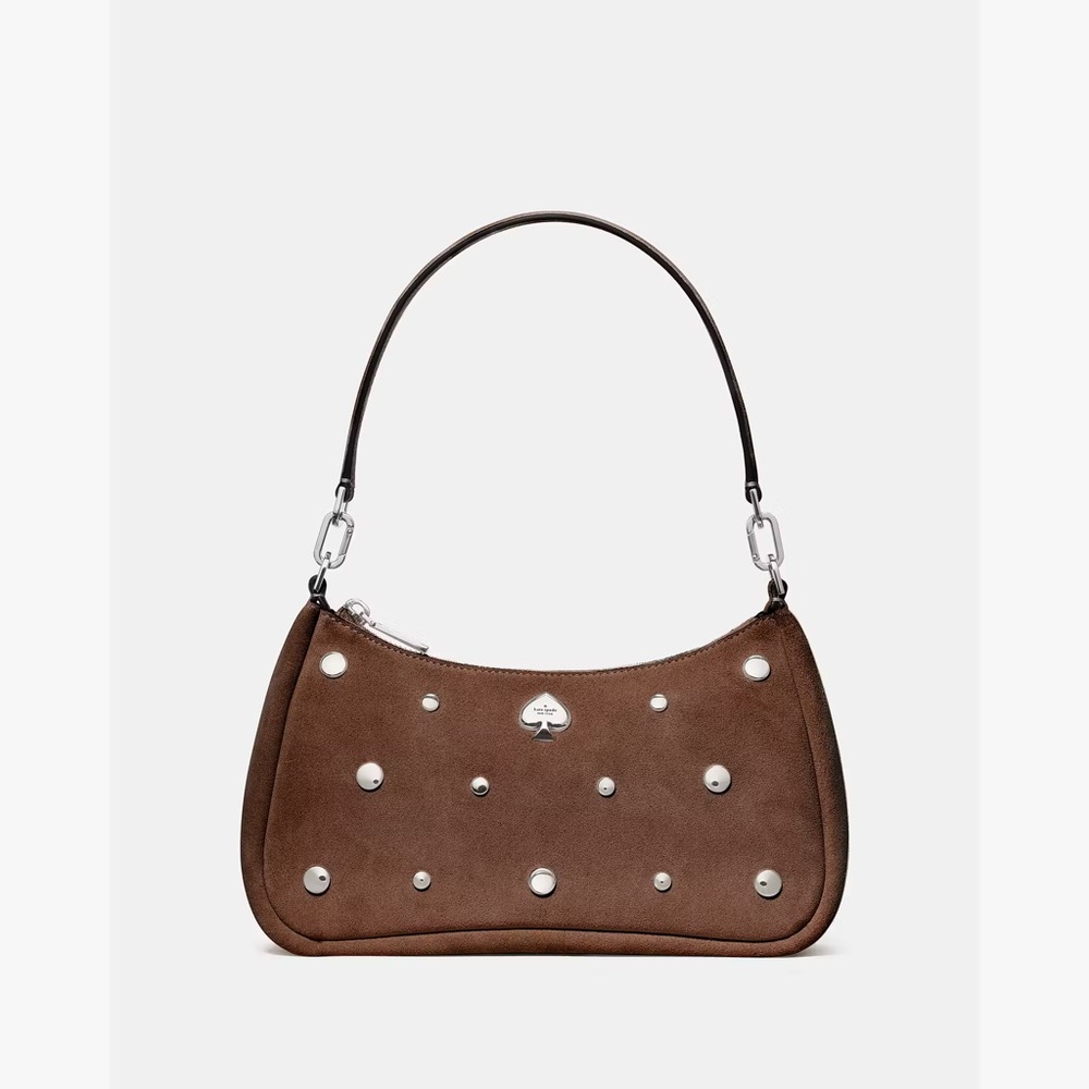 KATE SPADE Kayla Suede Studs Small Convertible Shoulder Bag - Picture 2 of 9